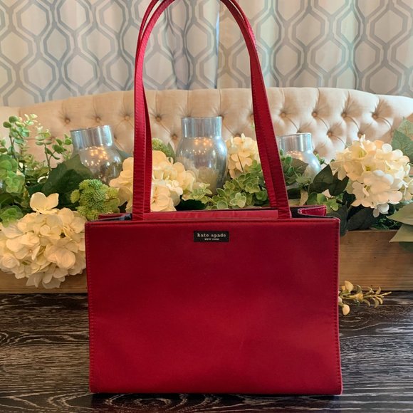 kate spade Handbags - Vintage 90s Kate Spade Red Satchel